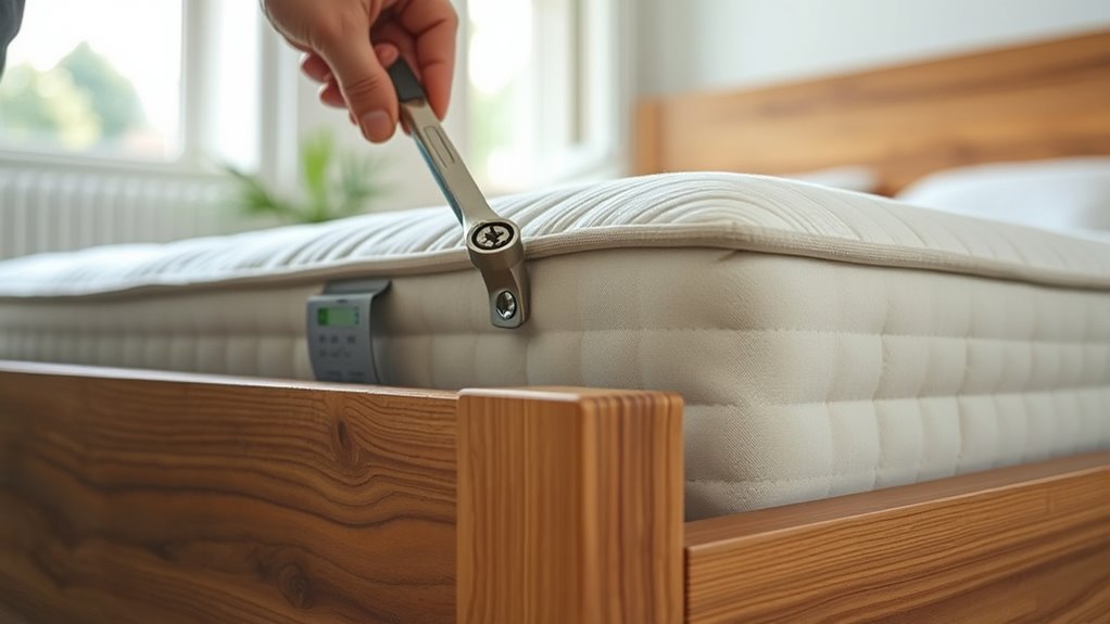 Anpassen des Bettrahmens für dicke Matratzen