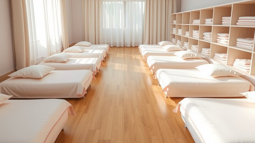 Kinderbetreuung: Planung der Anzahl der Matratzen