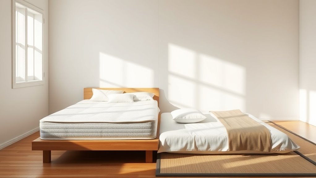 Futon vs. normale Matratze: Unterschiede