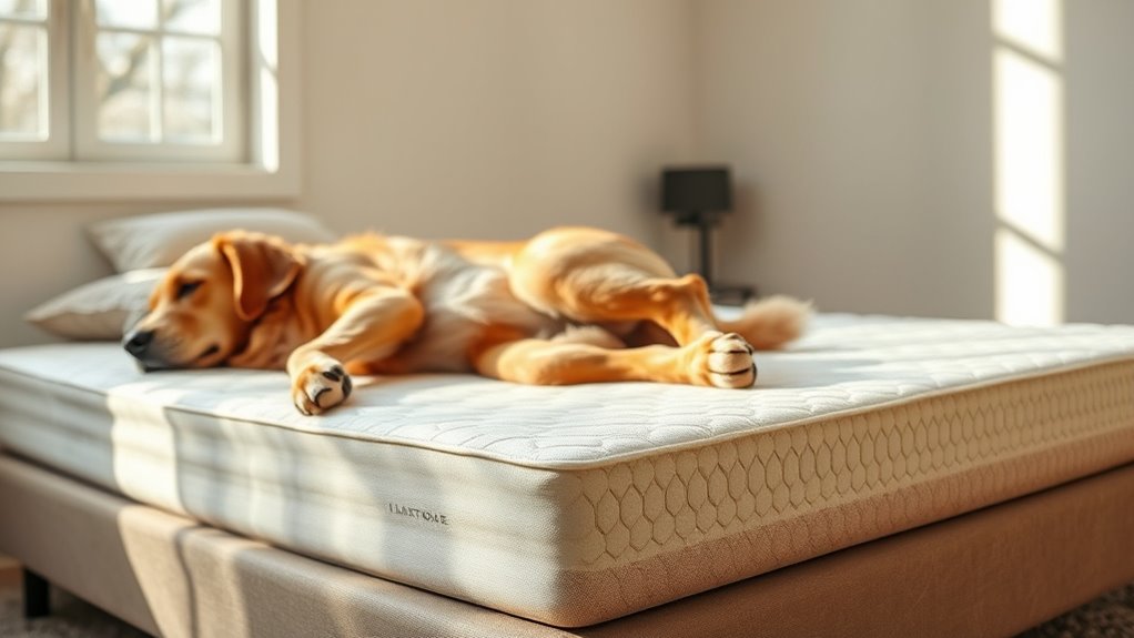 Hundefreundliche Matratzenmaterialien