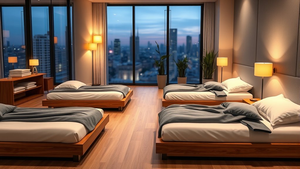 Ruheraum für Mitarbeitende: Matratzenwahl