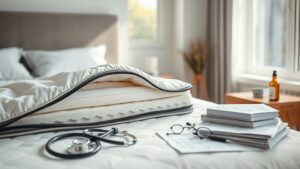 Krankenversicherung Matratzenabdeckung