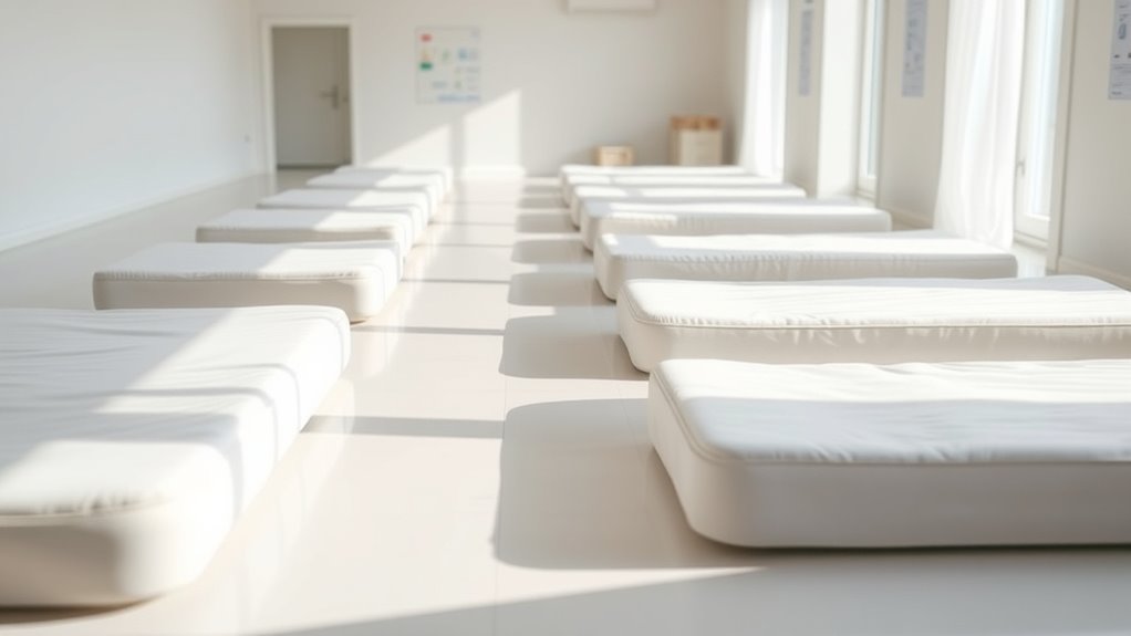 Kindergarten-Ruheraum-Matratzen: Hygienevorschriften