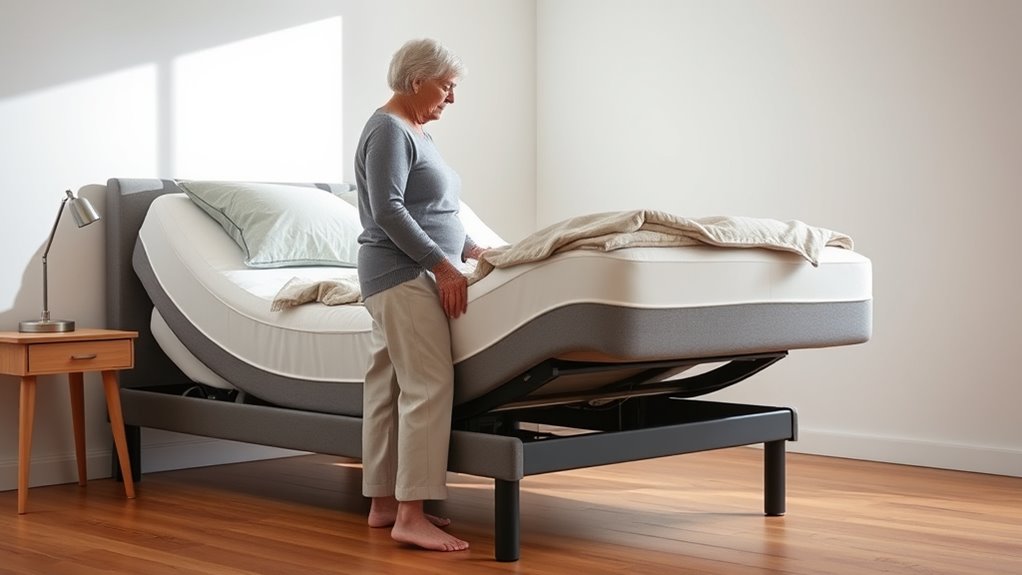 Matratze für ältere Menschen: Einstiegshöhe