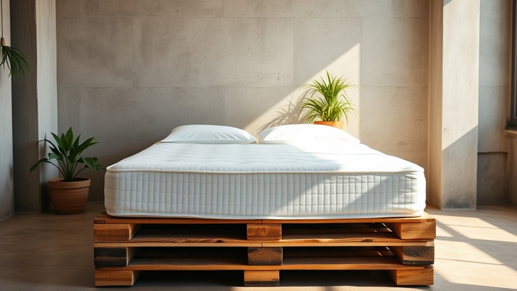 Matratze auf Paletten Vor- und Nachteile