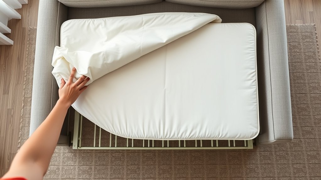 Schlafsofa-Matratzenersatz: Anweisungen