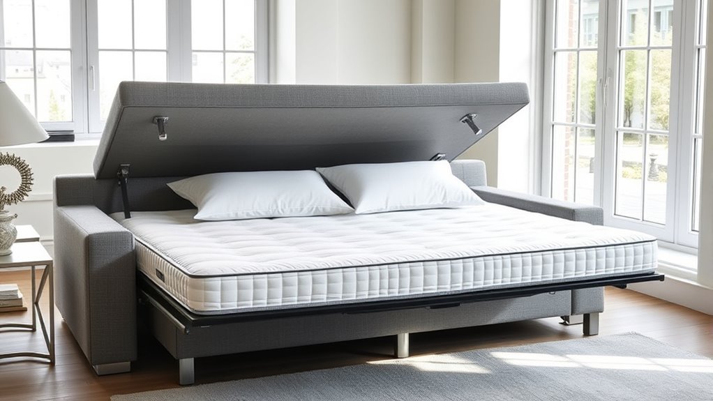 Schlafsofa mit geeigneter Matratze ausstatten