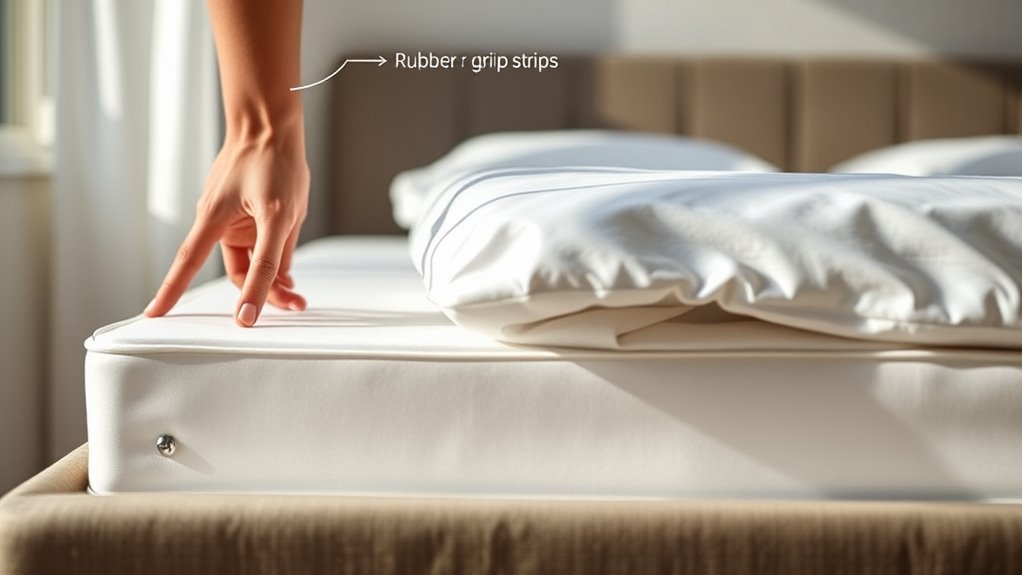 Boxspringbett-Matratze rutscht: Lösungen