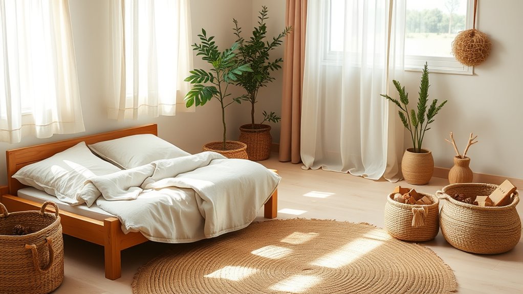 Waldorfkindergarten: Matratzen aus Naturmaterialien